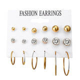 17KM Tassel Acrylic Earrings For Women Bohemian Earrings Set Big Geometric Drop Earring 2019 Brincos Female DIY Fashion Jewelry